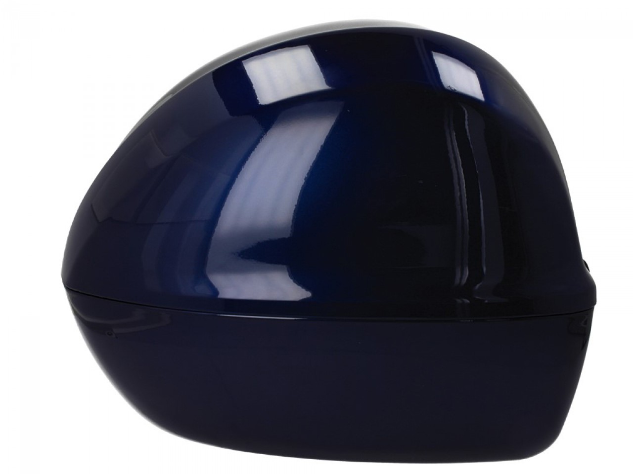 Baúl para Vespa de 32 l, azul oscuro brillante, 289/A, sin respaldo