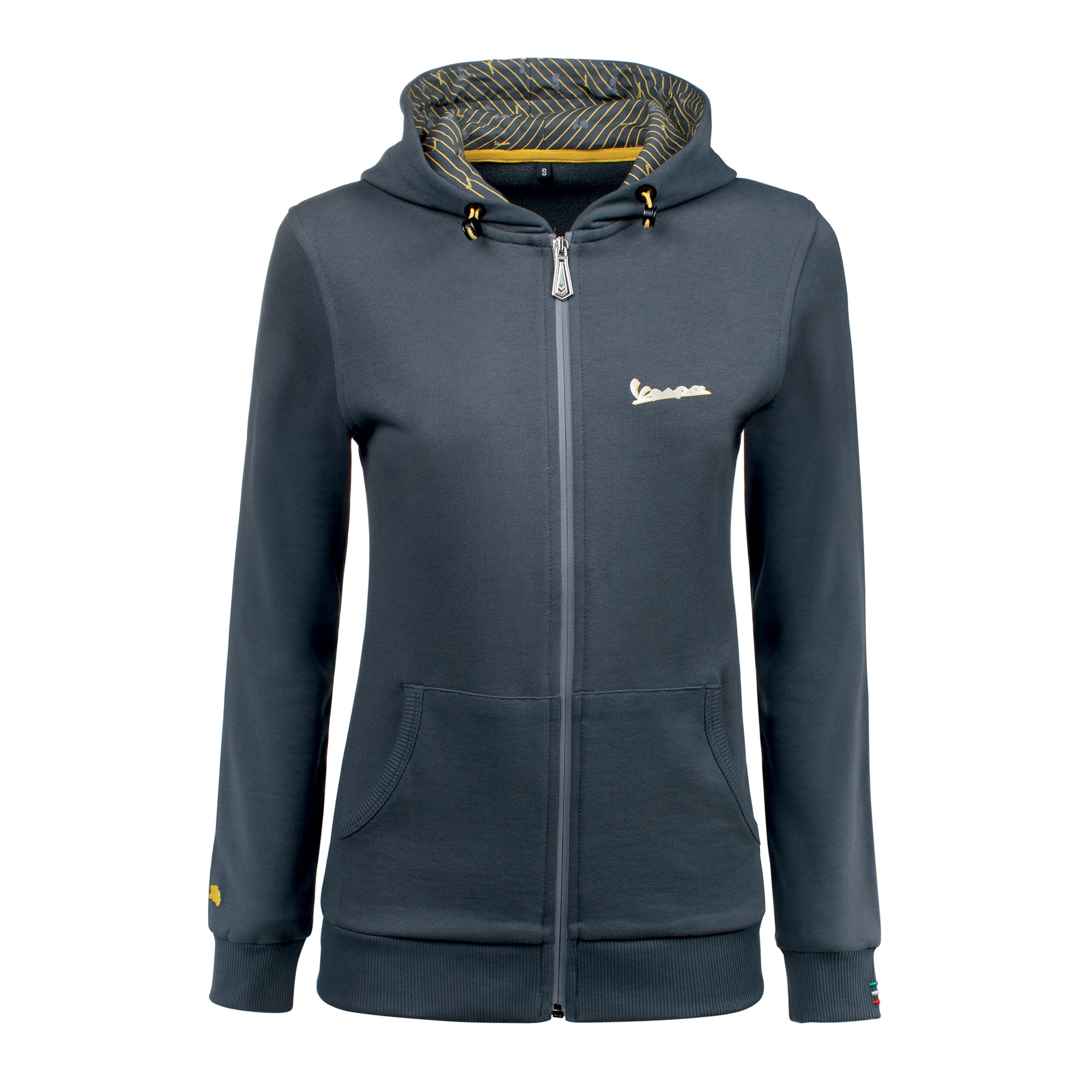 Vespa Sweat Shirt Chaqueta polar gráfica Señoras gris