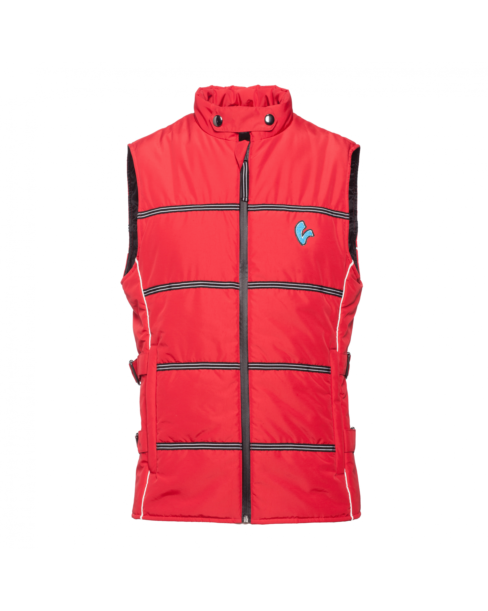 Chaleco Vespa V-Stripes unisex rojo